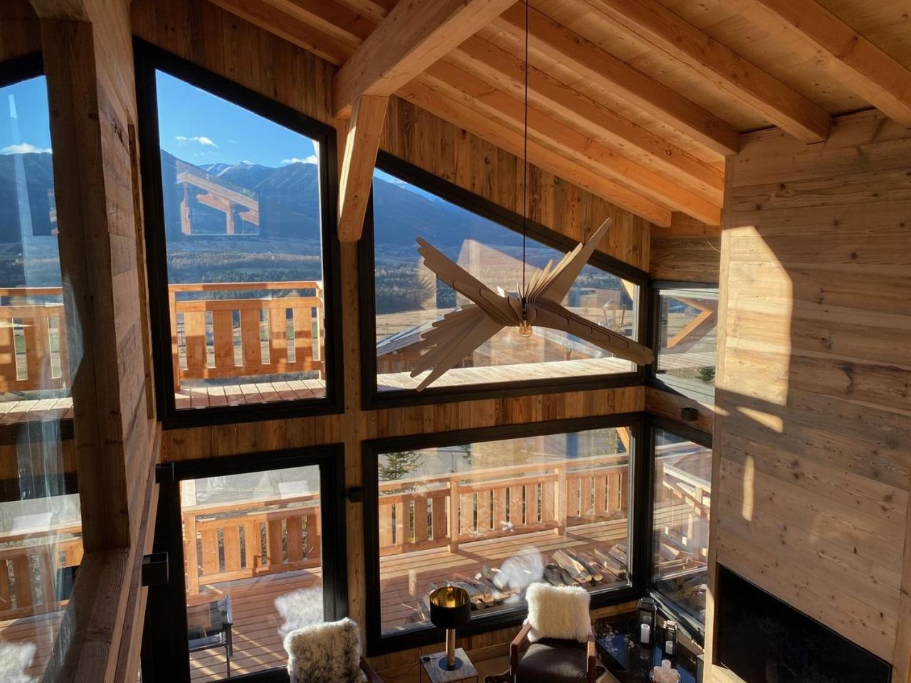 Bolquère Chalet Aguila - Jacuzzi Et Sauna Panoramique - Construit En 2023 מראה חיצוני תמונה