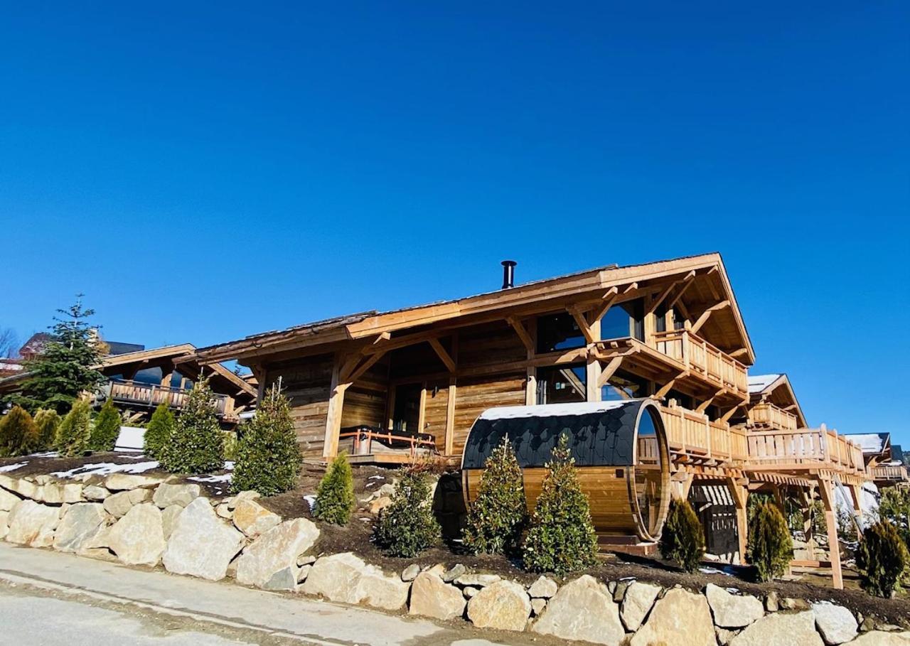 Bolquère Chalet Aguila - Jacuzzi Et Sauna Panoramique - Construit En 2023 מראה חיצוני תמונה