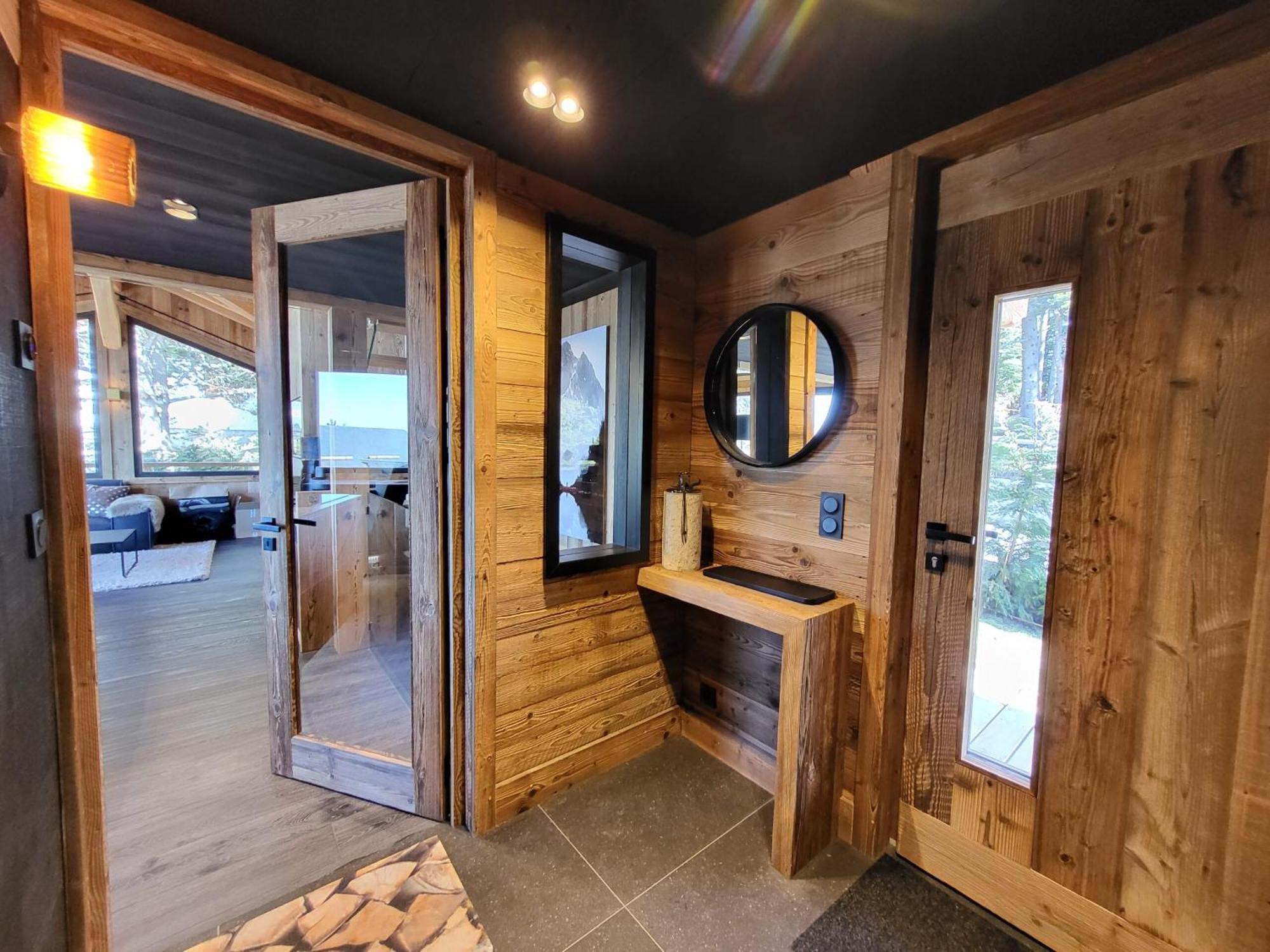 Bolquère Chalet Aguila - Jacuzzi Et Sauna Panoramique - Construit En 2023 מראה חיצוני תמונה