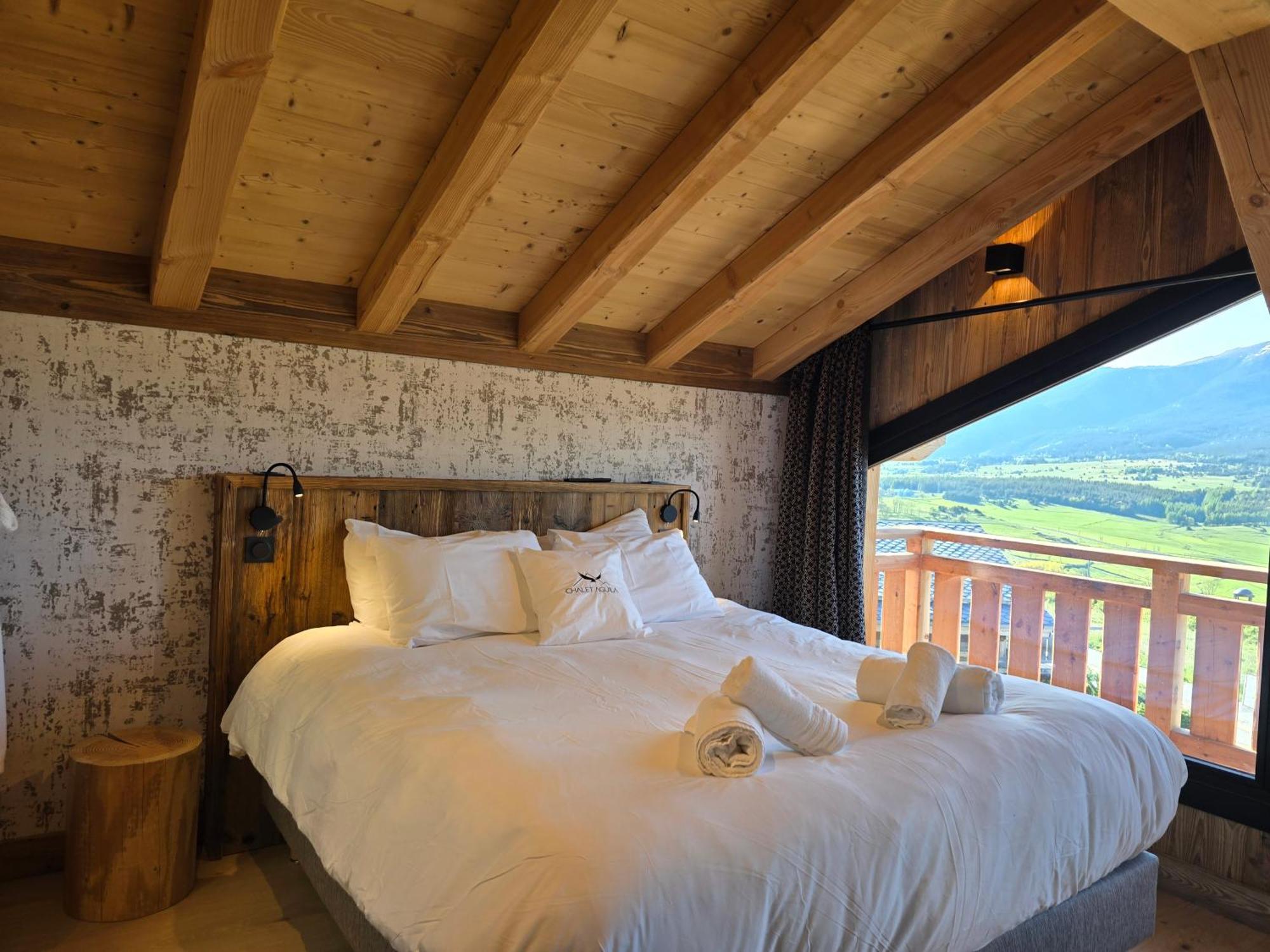 Bolquère Chalet Aguila - Jacuzzi Et Sauna Panoramique - Construit En 2023 מראה חיצוני תמונה