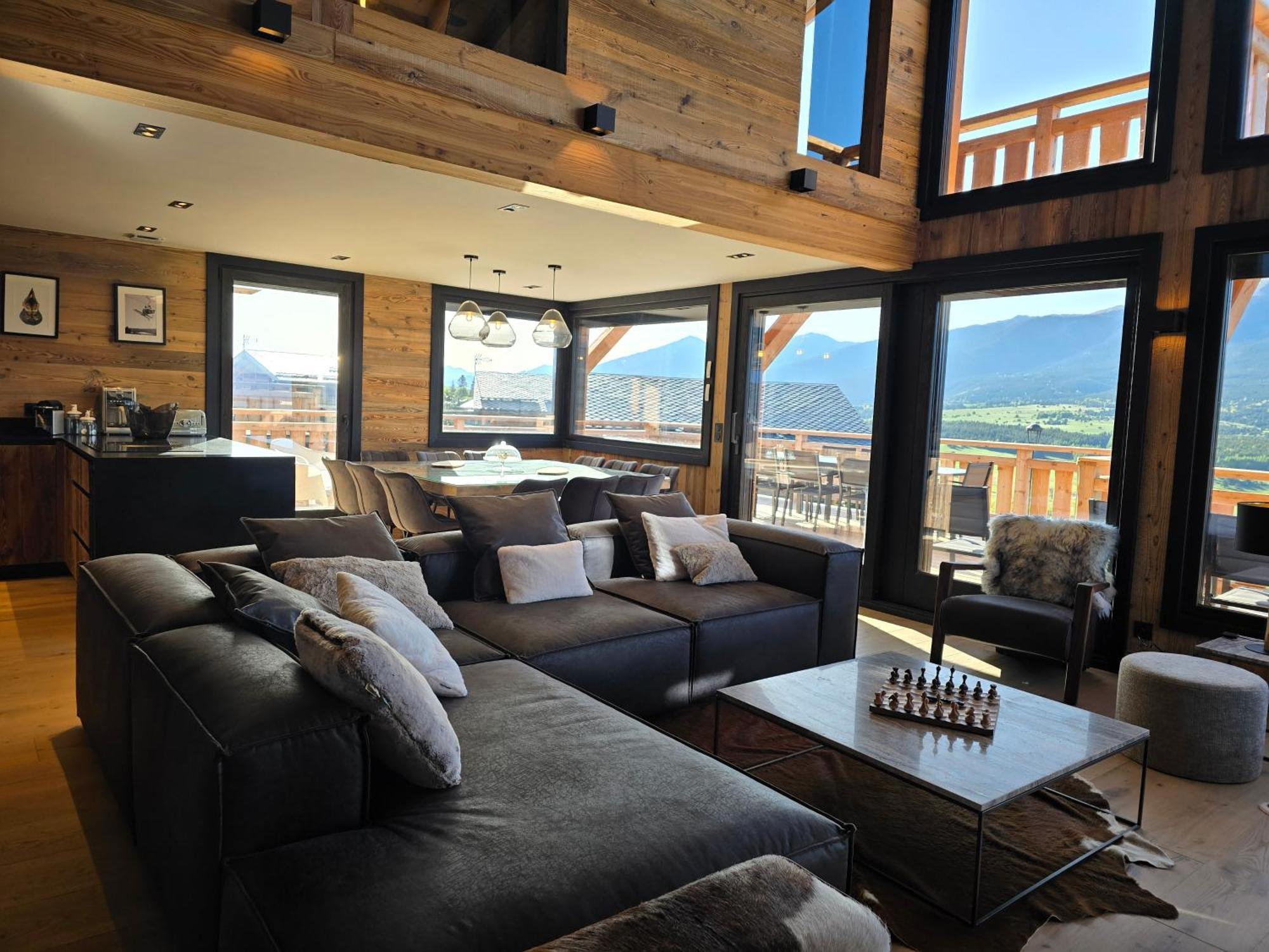 Bolquère Chalet Aguila - Jacuzzi Et Sauna Panoramique - Construit En 2023 מראה חיצוני תמונה